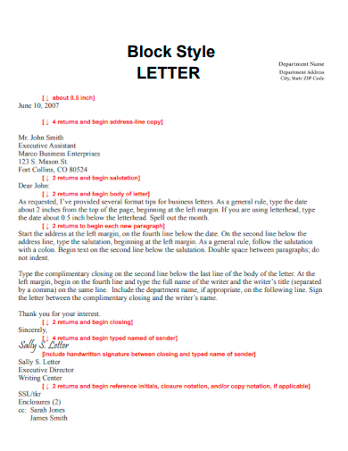 19+ Block Letter Examples to Download