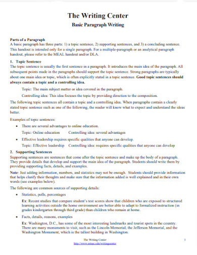 Concluding Sentence - 40+ Examples, How to, Types, Pdf