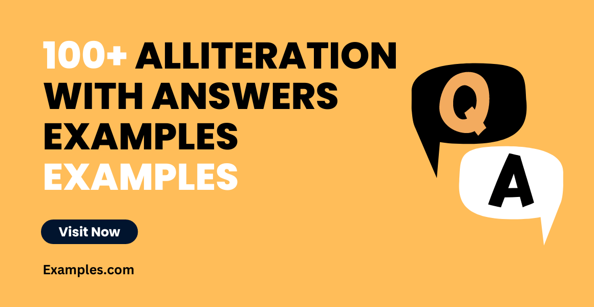 Alliteration with Answers 100+ Examples, How to Write, Tips
