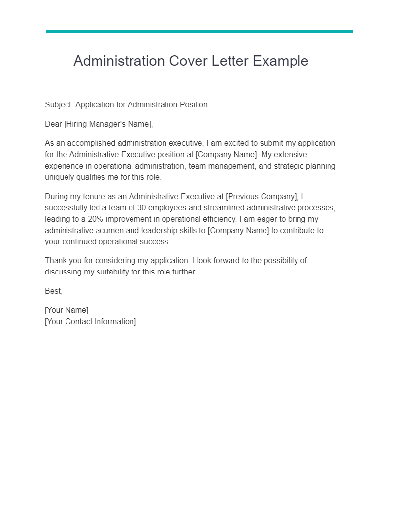 19+ Executive Cover Letter Examples, How to Write, Tips Examples