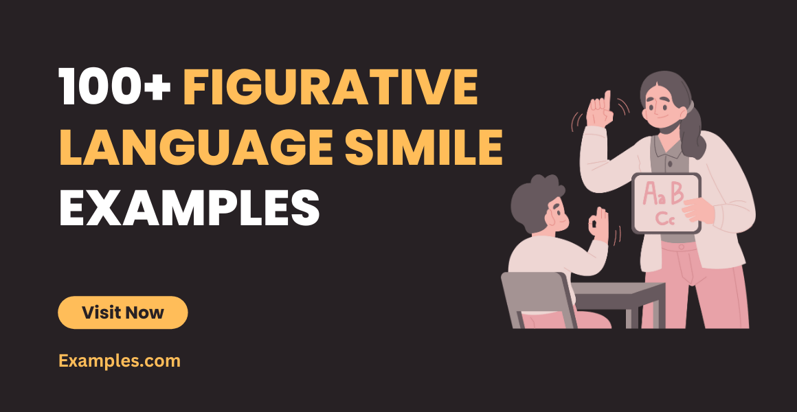 Figurative Language Simile 99+ Examples, How to Write, PDF, Tips