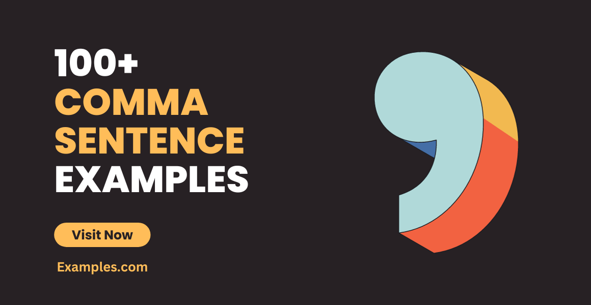 Comma Sentence 99+ Examples, PDF, Tips