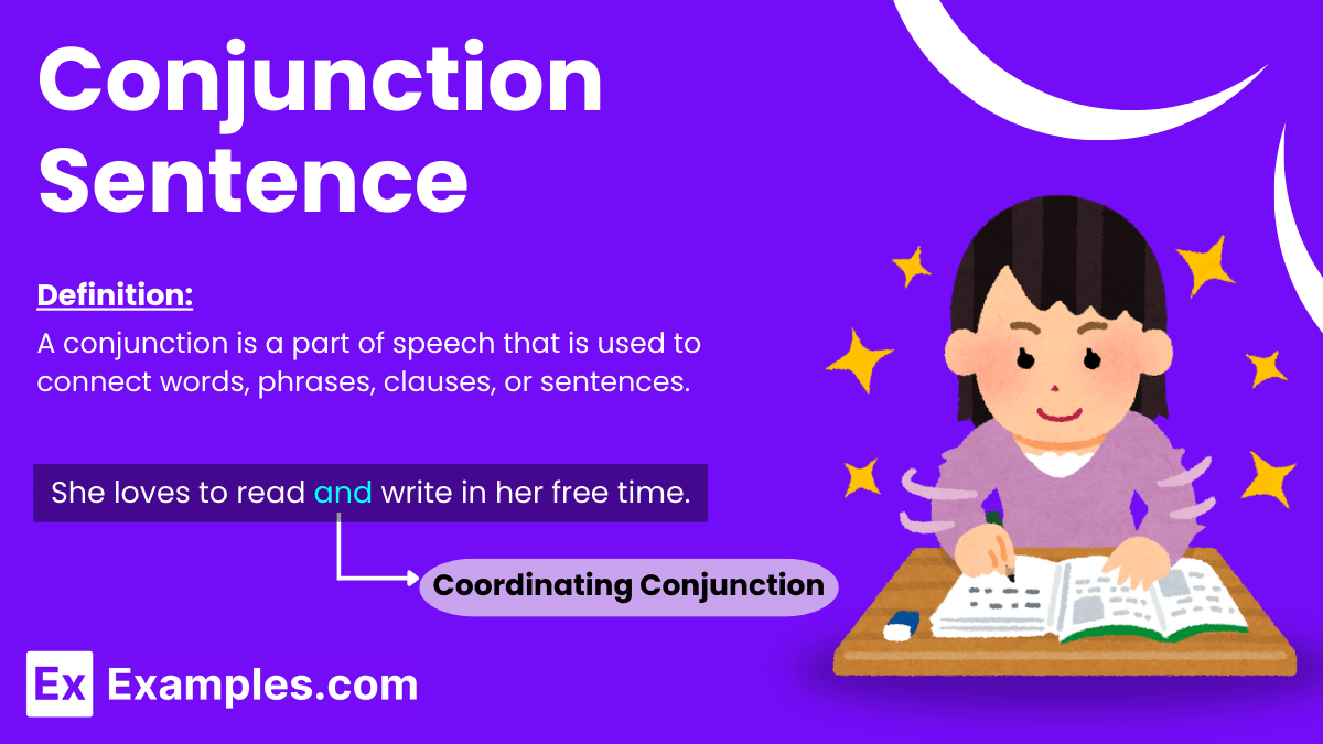 100+ Conjunction Sentence Examples