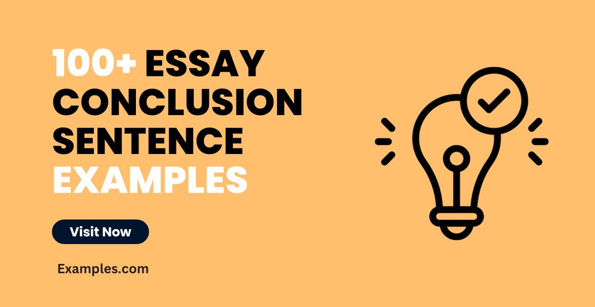 99+ Essay Conclusion Sentence Examples