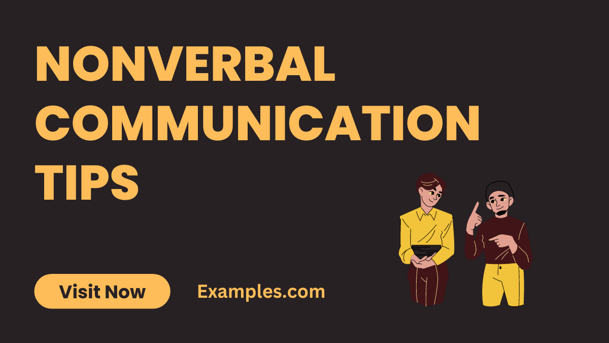 Nonverbal Communication Tips Example, Pdf