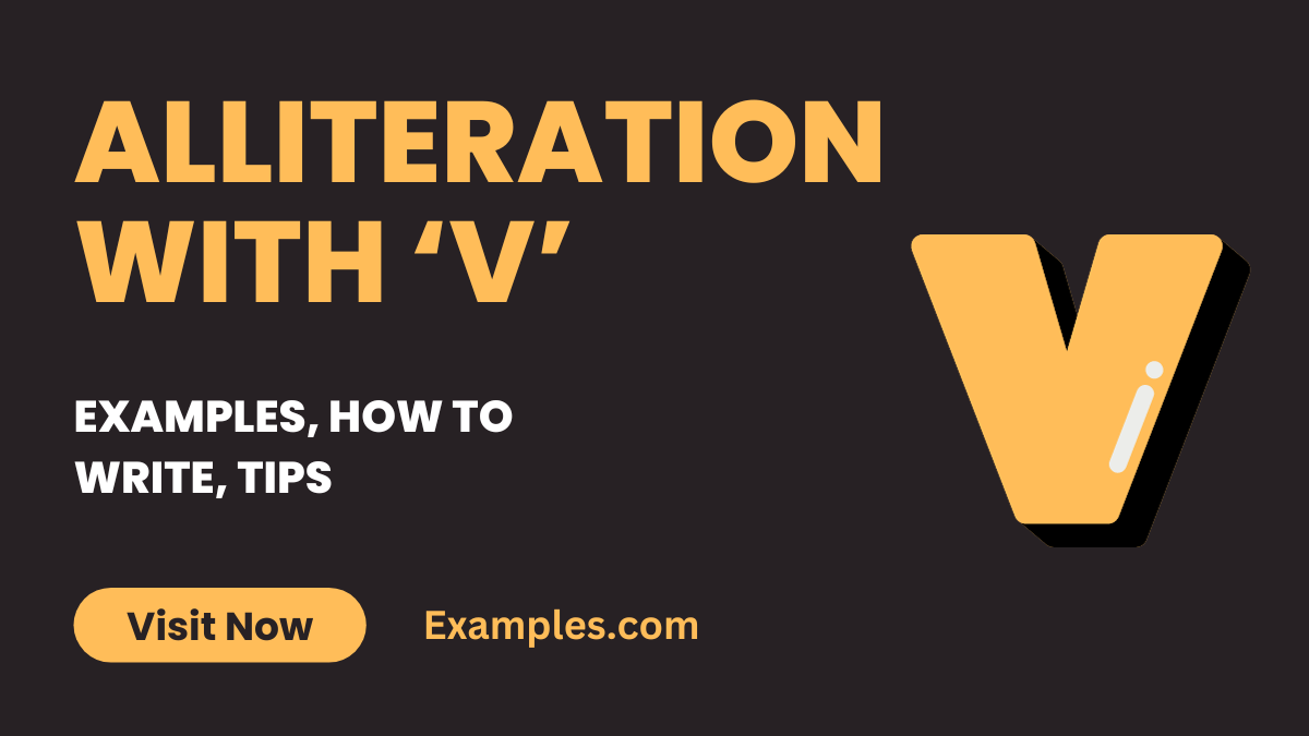 Alliteration with V 19+ Examples, How to Write, PDF, Tips