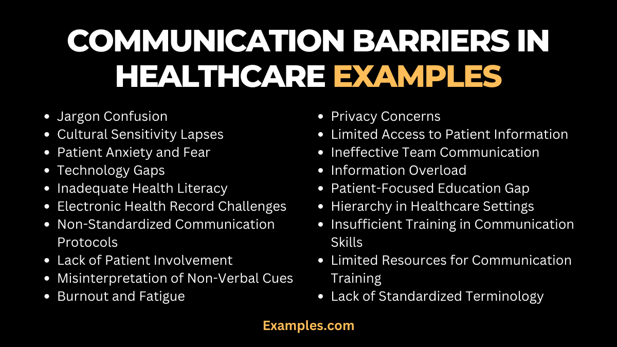 Communication Barriers in Healthcare 29+ Examples, Types