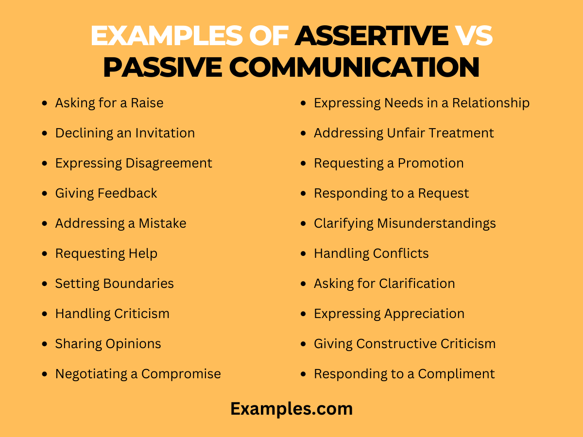 Assertive vs Passive Communication Difference between, Examples
