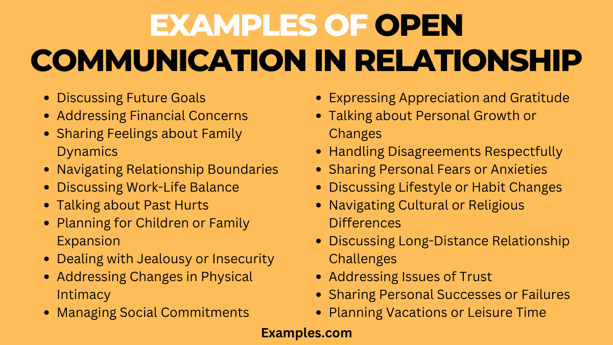 Open Communication in Relationship 19+ Examples, How to Have