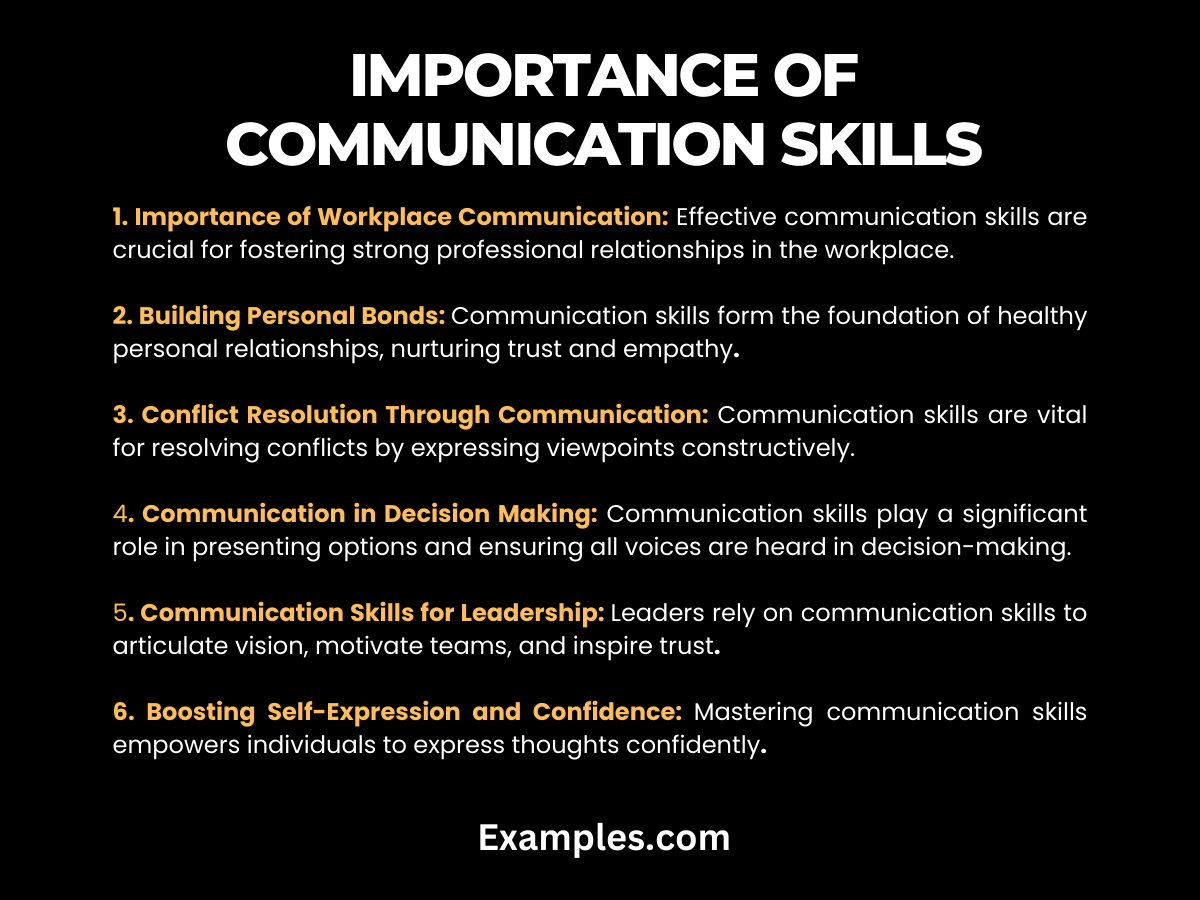 Importance of Communication Skills 7+ Examples, How to Improve