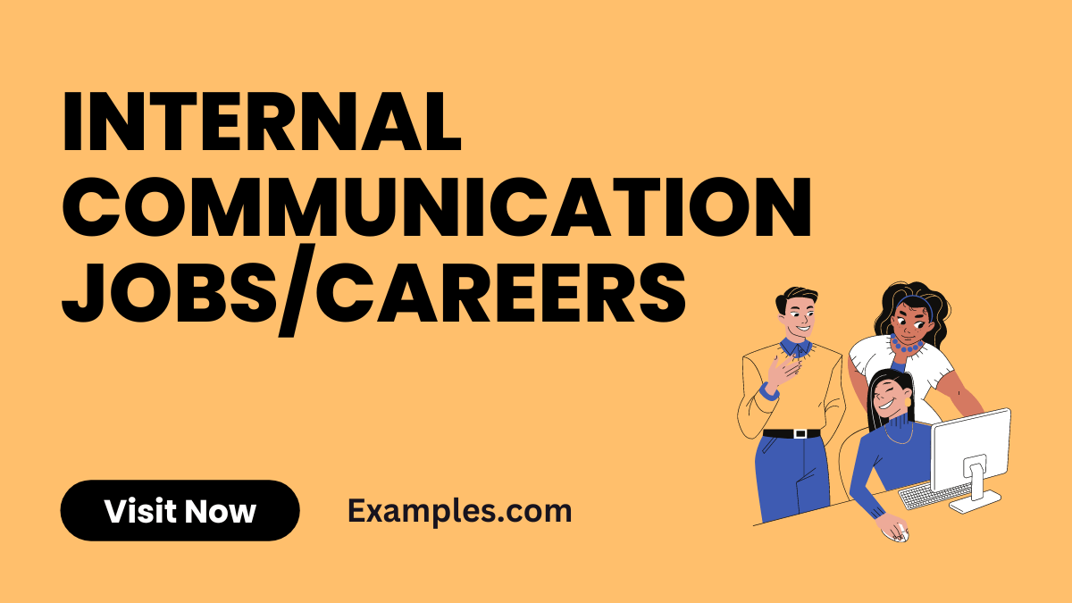 Internal Communication Jobs/ Careers Examples How to Get