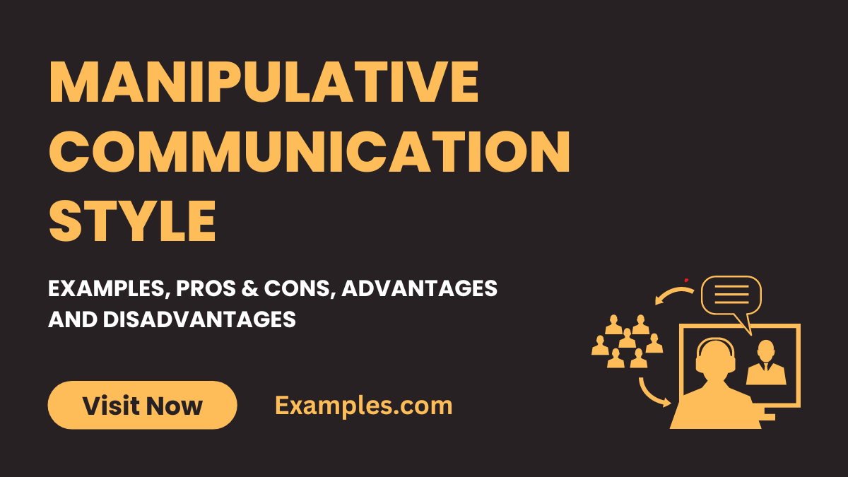 Manipulative Communication Style 19+ Examples