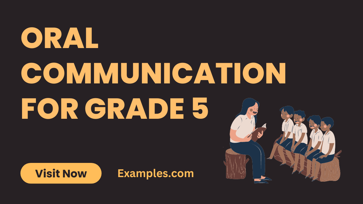 Oral Communication for Grade 5 Examples, Pdf