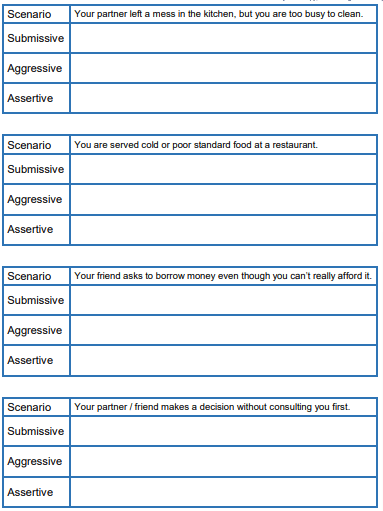 Assertive Communication Worksheets - 10+ Examples, How to Use, PDF