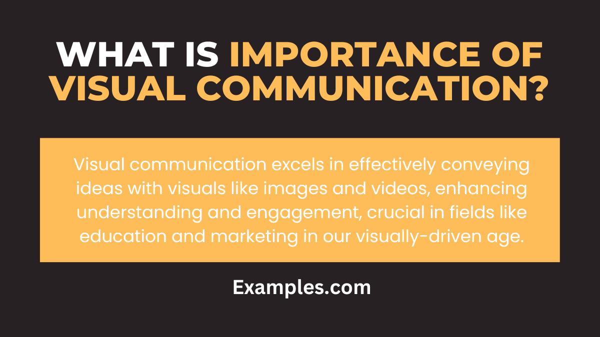 Importance of Visual Communication Examples , Pdf