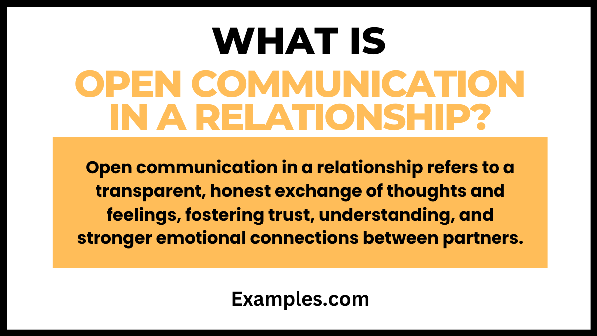 Open Communication in Relationship 19+ Examples, How to Have