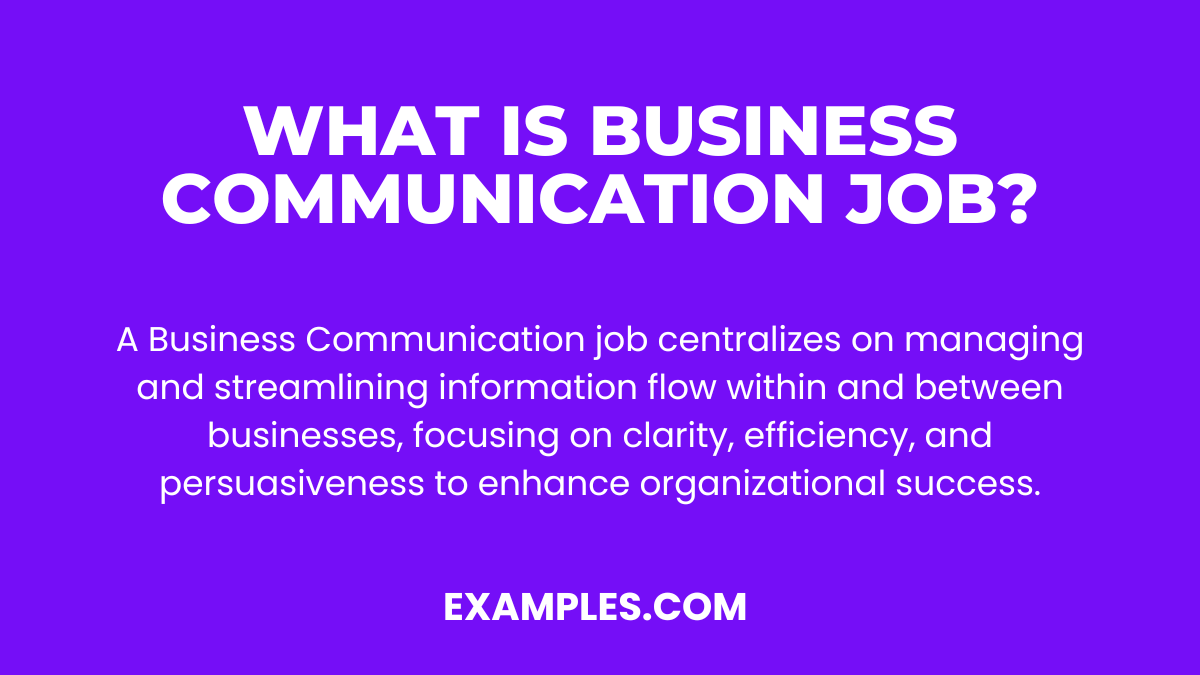 12 Business Communication Jobs, Careers, Salaries