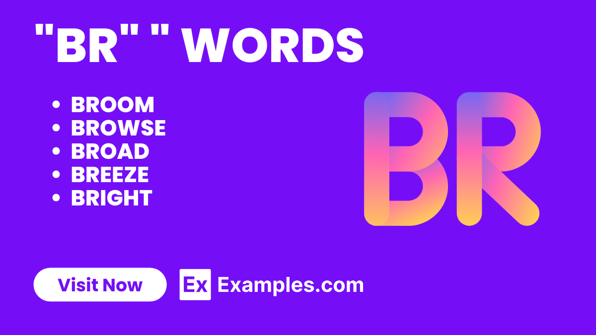 450+ BR Words List, Meaning, PDF