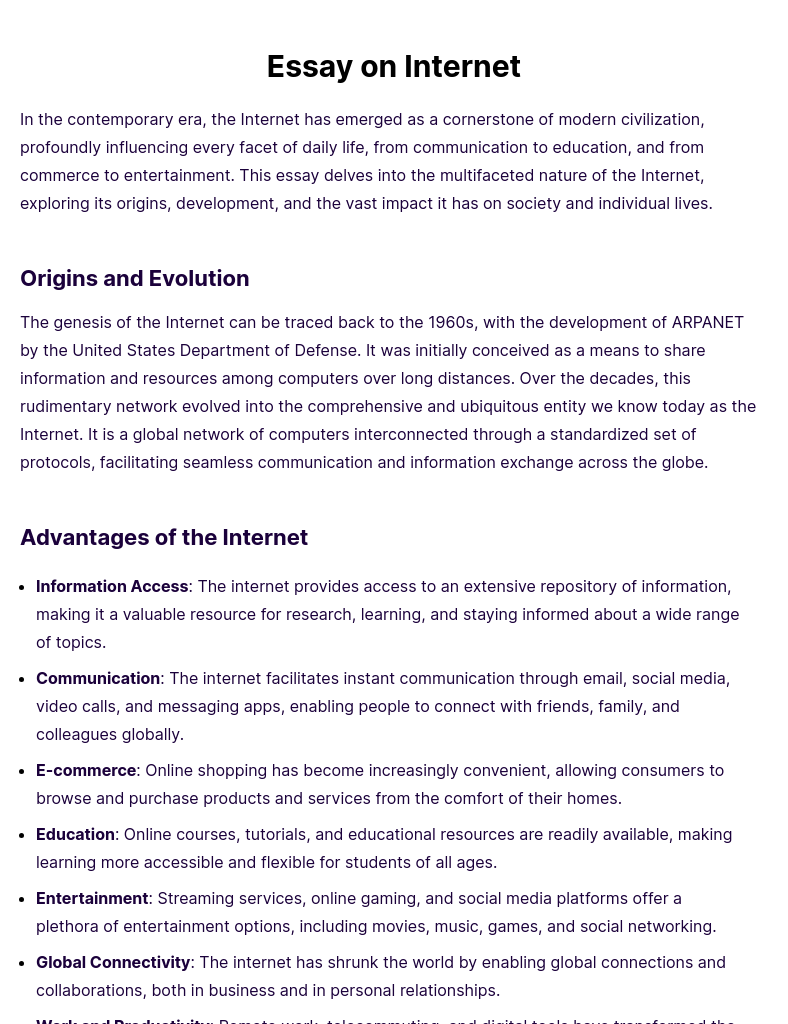 Essay on Example [Edit & Download]