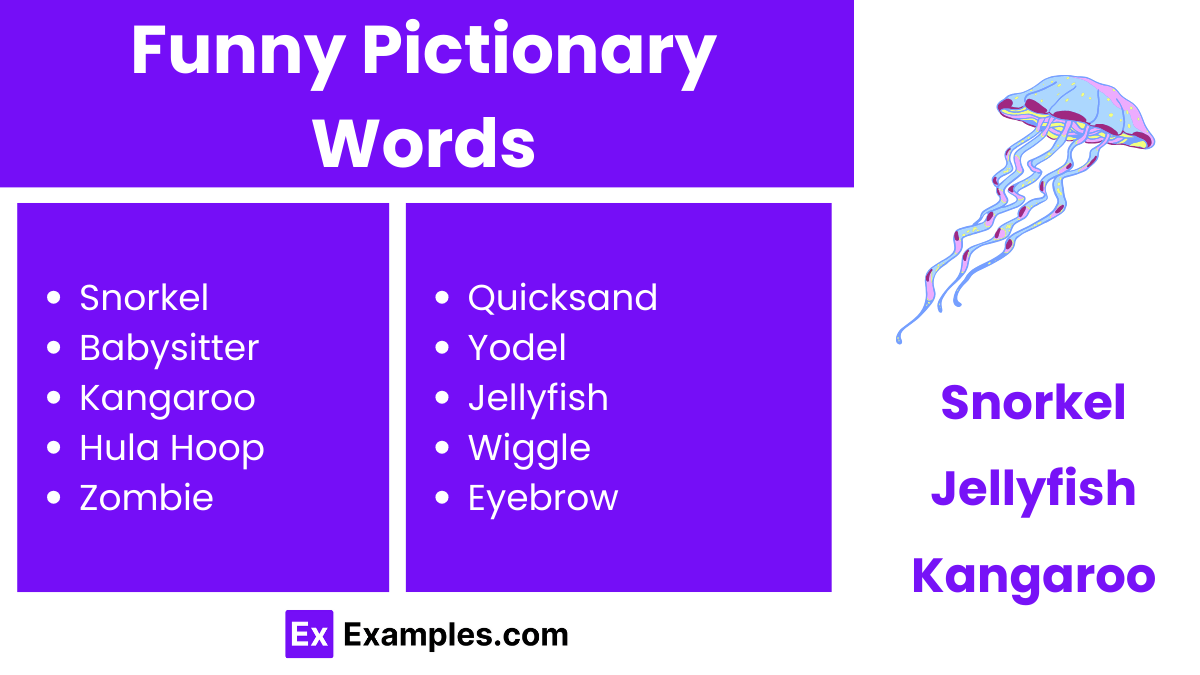450+ Pictionary Words, Meaning, PDF