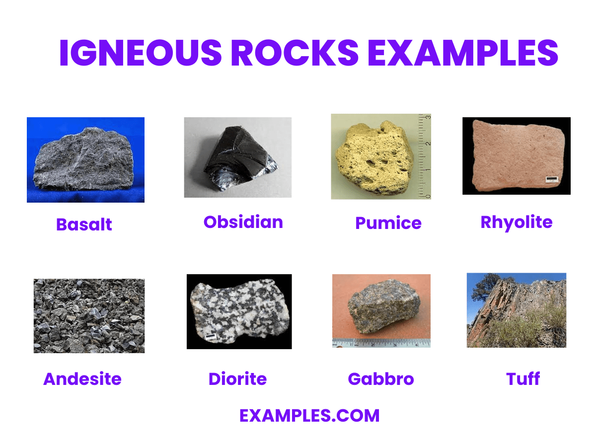 Igneous Rocks 20+ Examples, Definition, Types, Characteristics