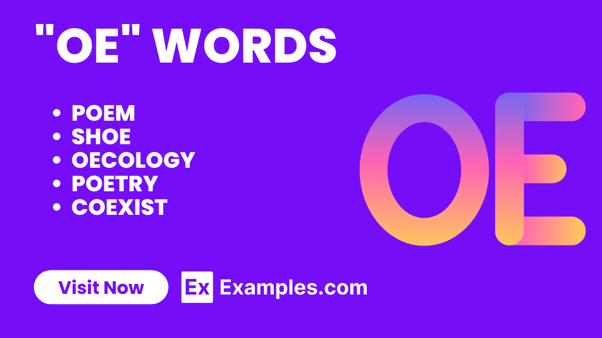 450+ OE Words Meaning , PDF