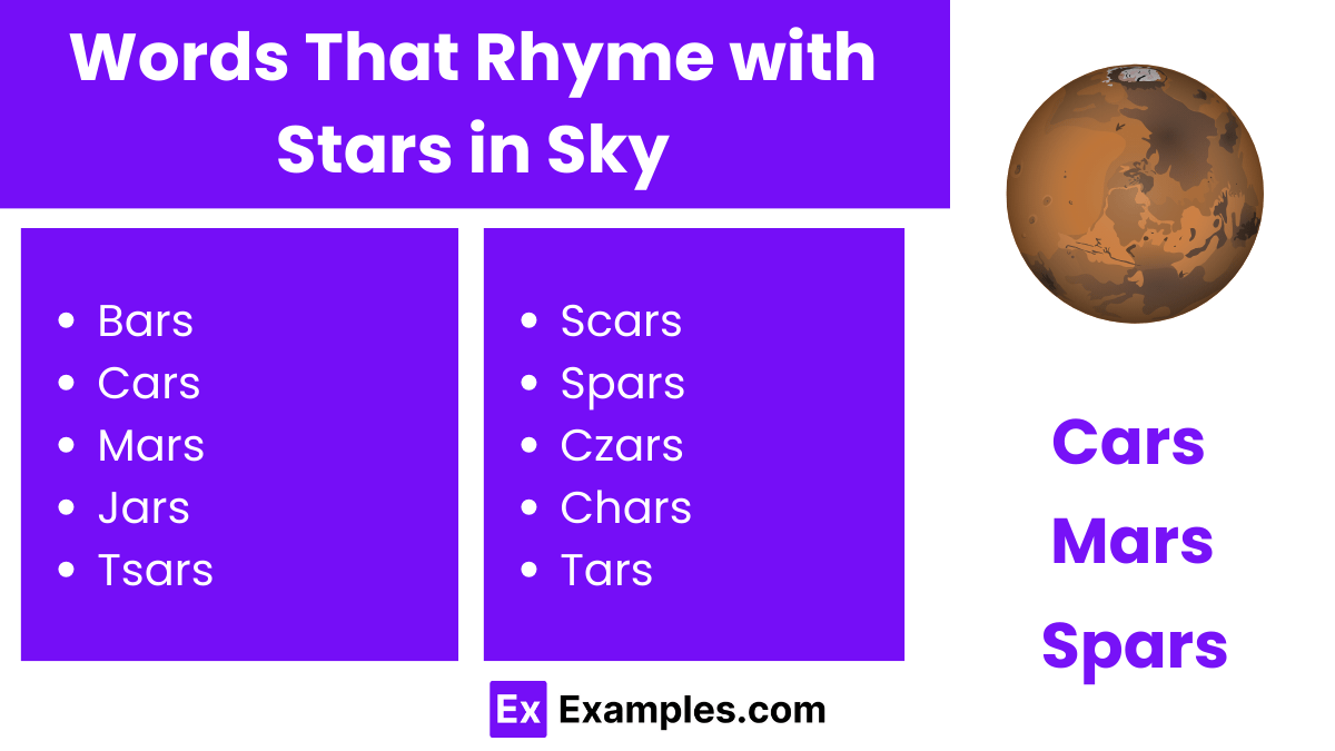 450+ Words That Rhyme With Sky Meaning , PDF