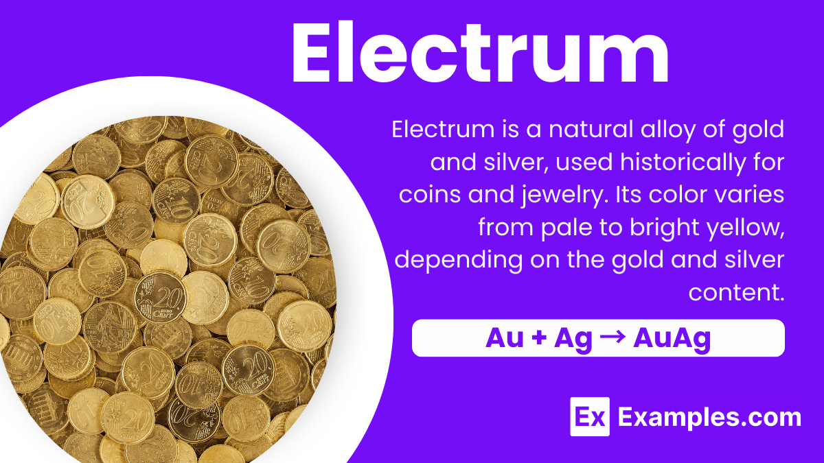 Electrum (Gold and Silver) Definition, Preparation, Properties, Uses