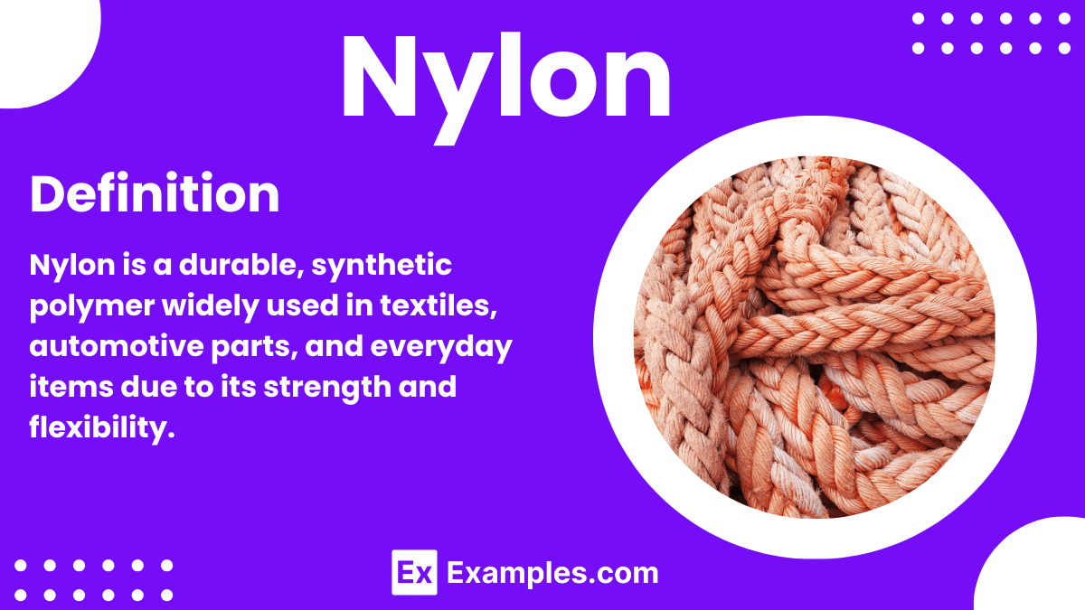 Nylon Definition, Types, Properties, Uses