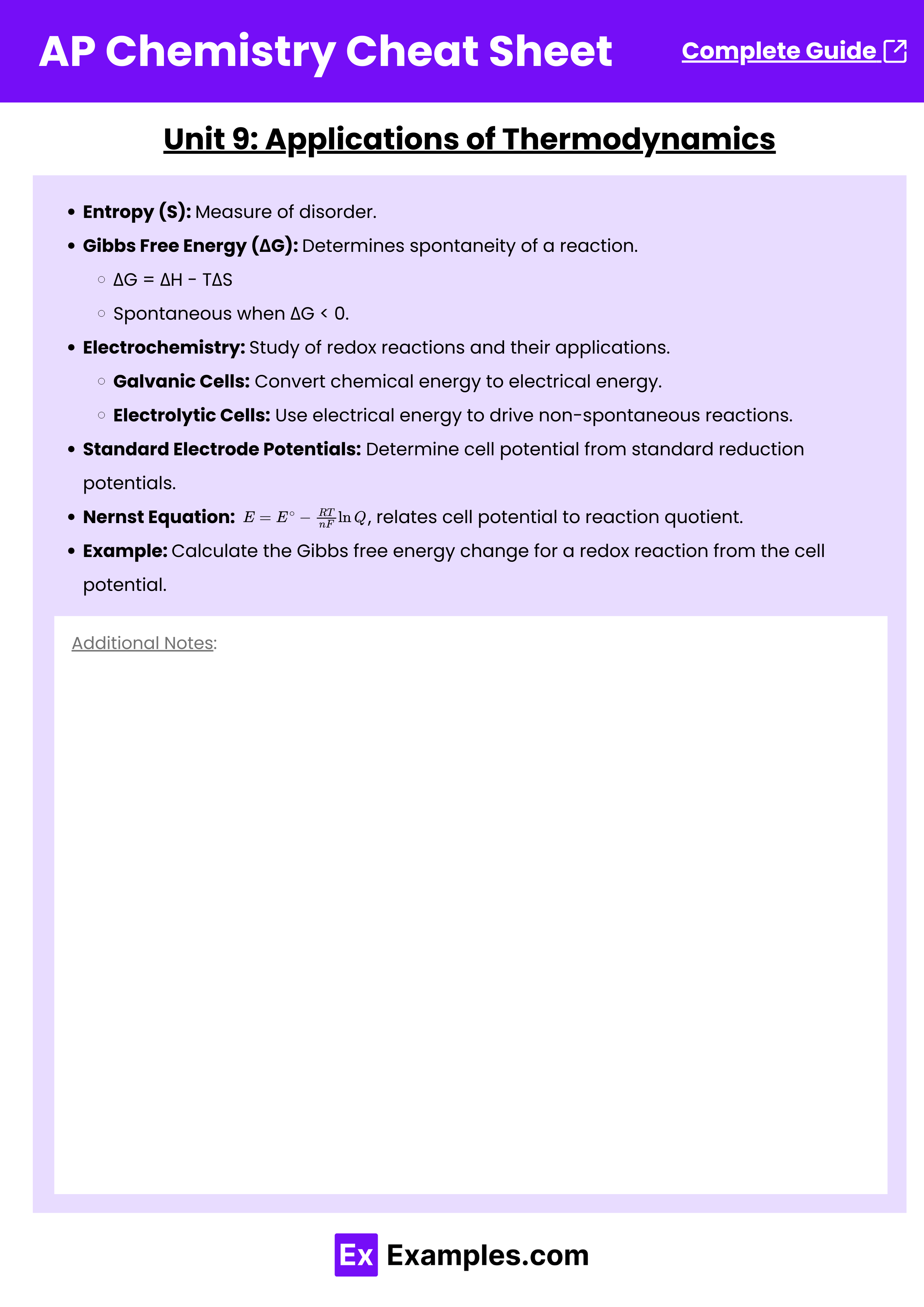 Chemistry Conversions Cheat Sheet(05)