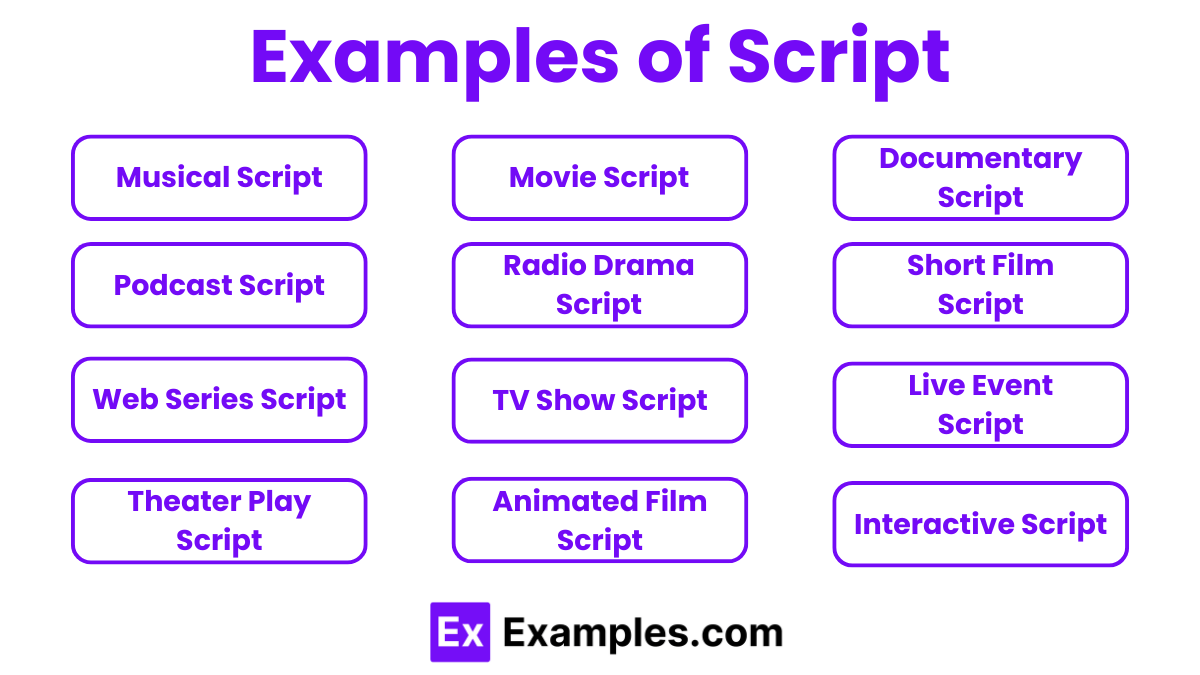 70+ Script Examples