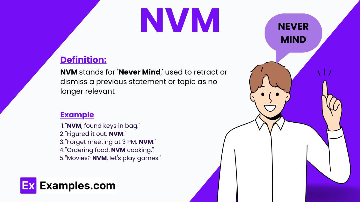 30+ NVM Examples