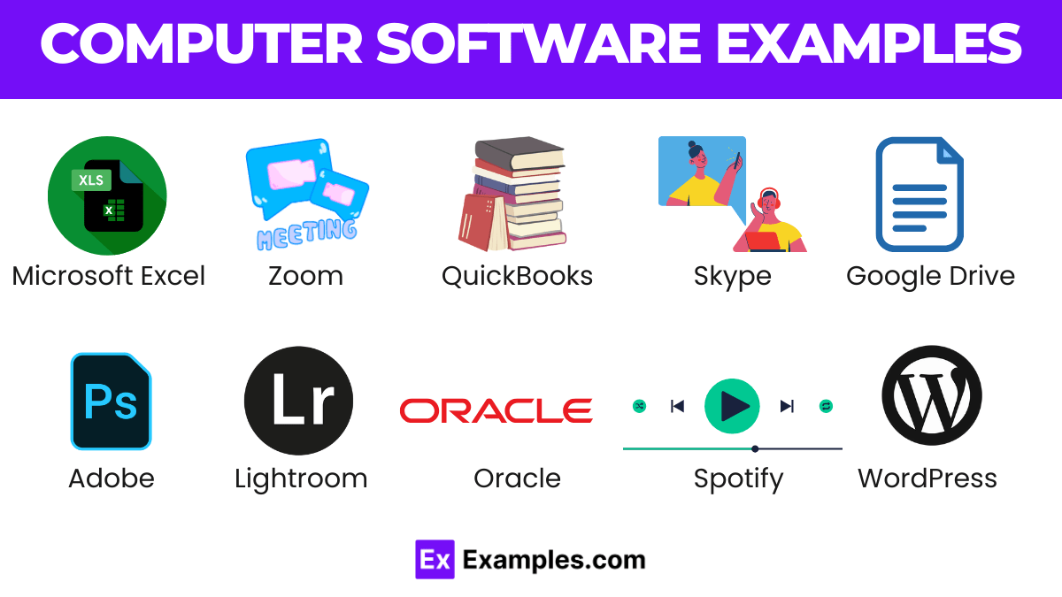 Computer Software 21+ Examples, Types, Importance, Difference