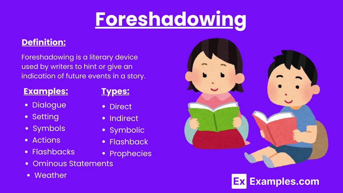 20+ Foreshadowing Examples