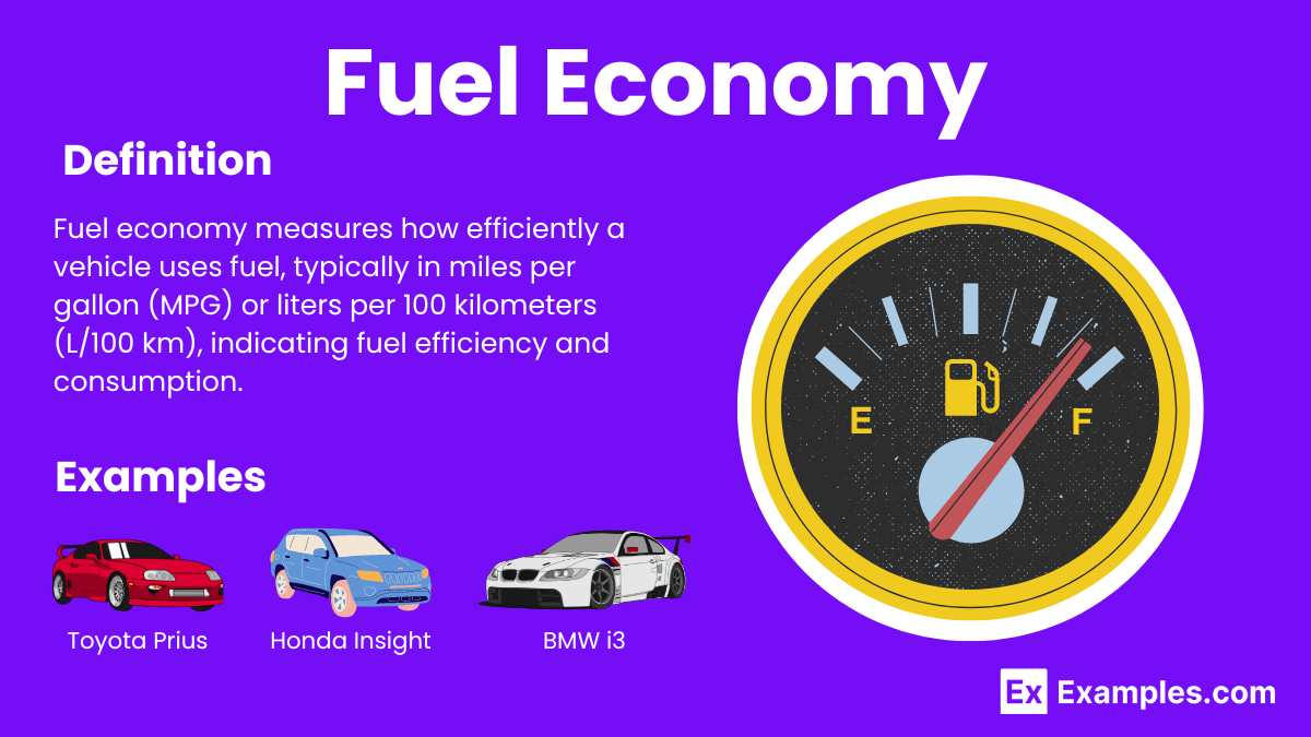 Fuel Economy 16+ Examples, How to Calculate, Difference, Tips