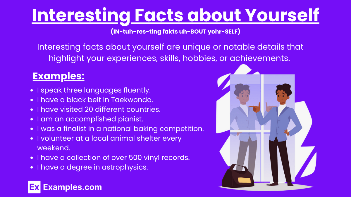 30 Interesting Facts About Yourself Examples Unveil Uniqueness(03)