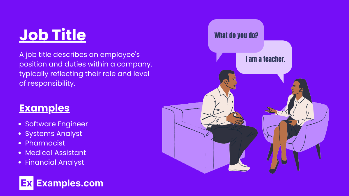 Job Title 200+ Examples, Types, Importance, How to Choose