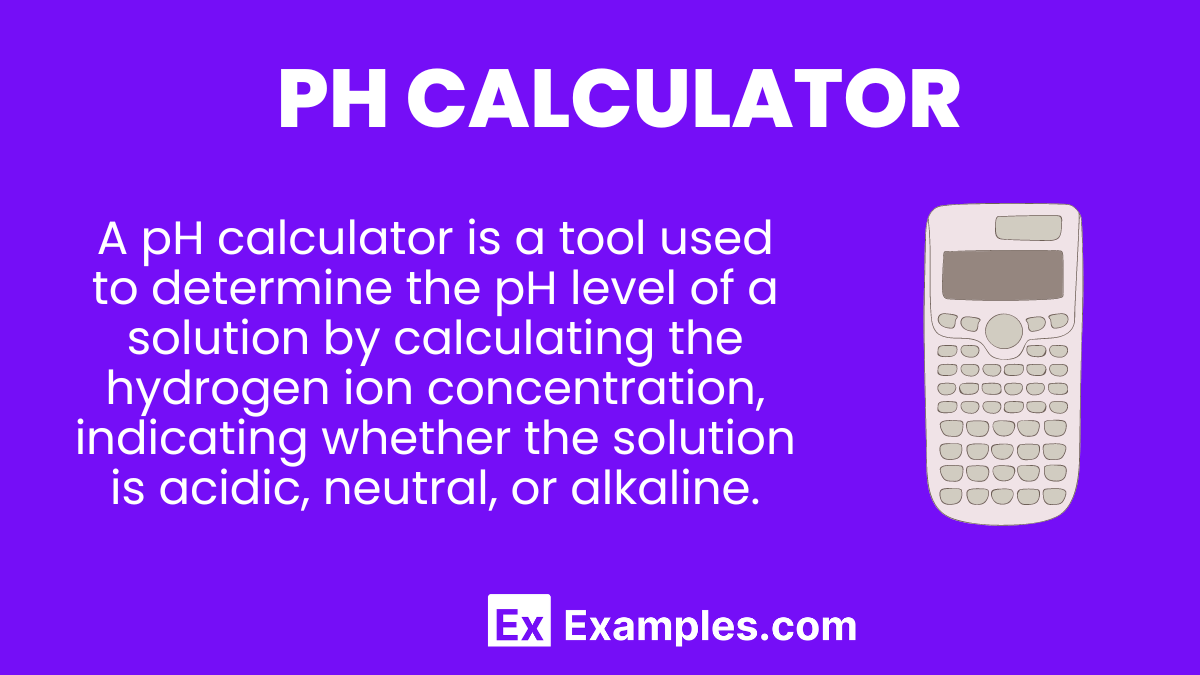 pH Calculator