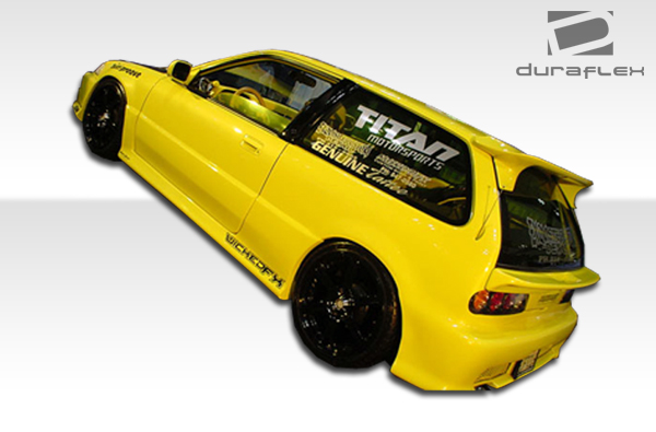 19881991 Honda Civic HB Duraflex Feelz Complete Wide Body Kit eBay