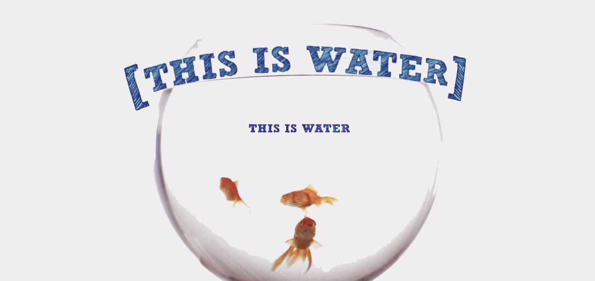 “This is Water”, David Foster Wallace invites us to decide the