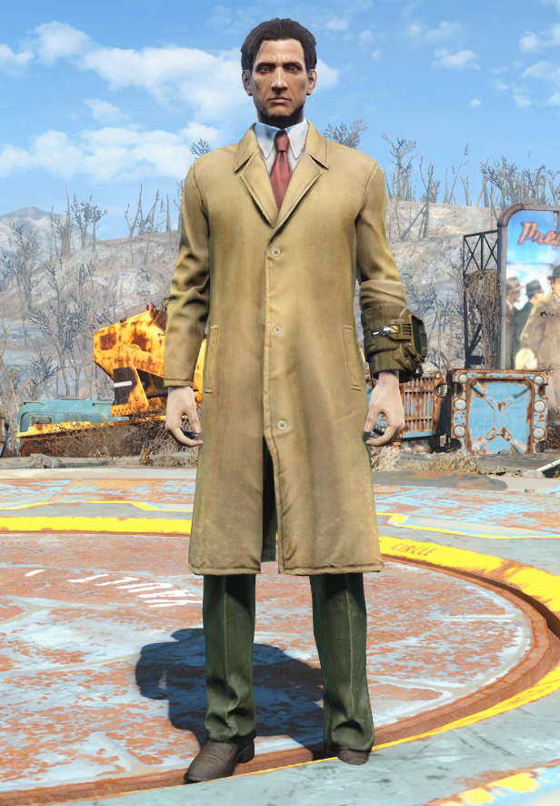 Yellow Trench Coat The Fallout Wiki