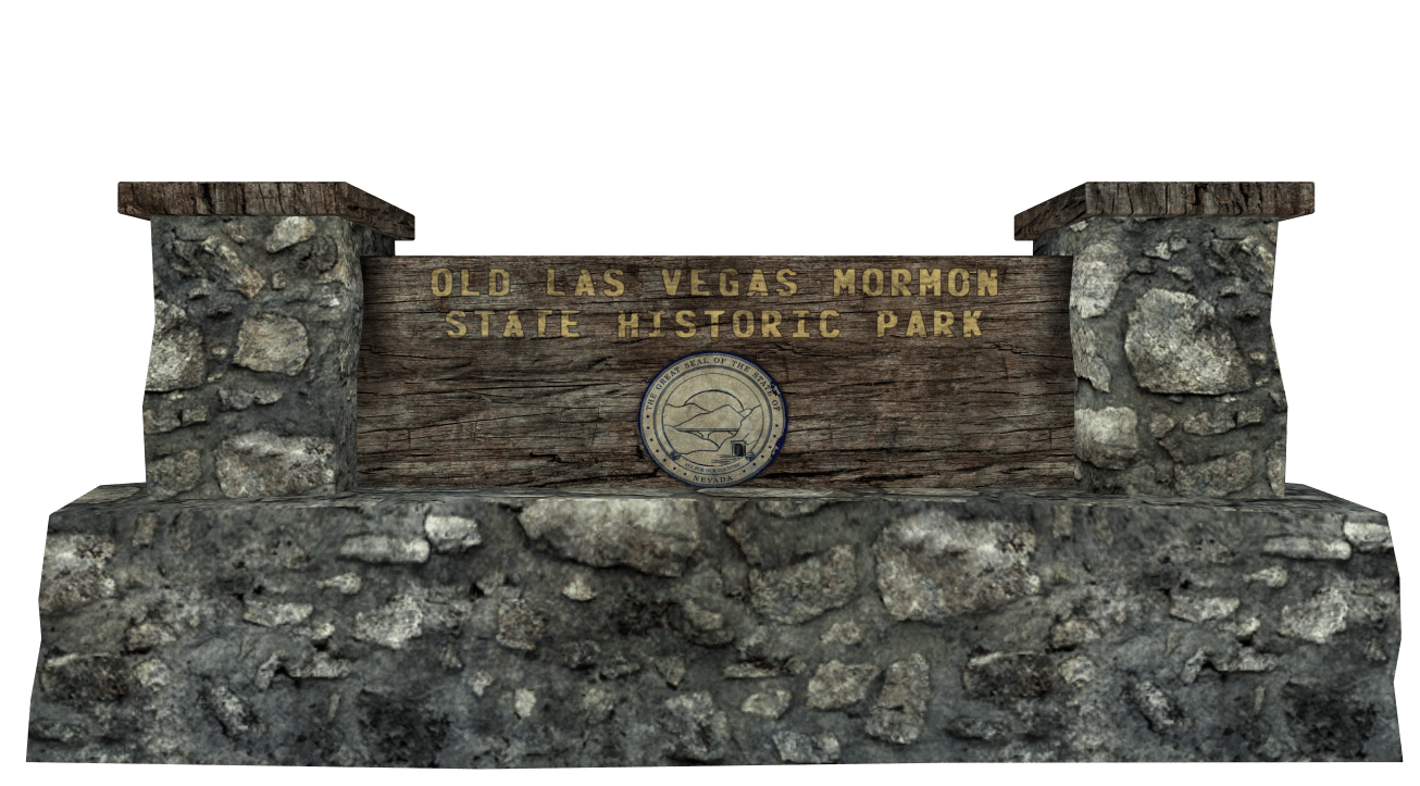 Old Mormon Fort Sign The Fallout Wiki