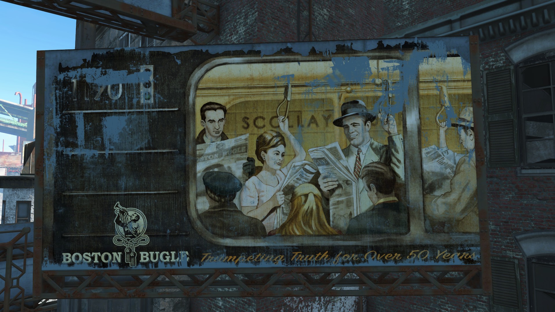 Boston Bugle Scollay Billboard Independent Fallout Wiki