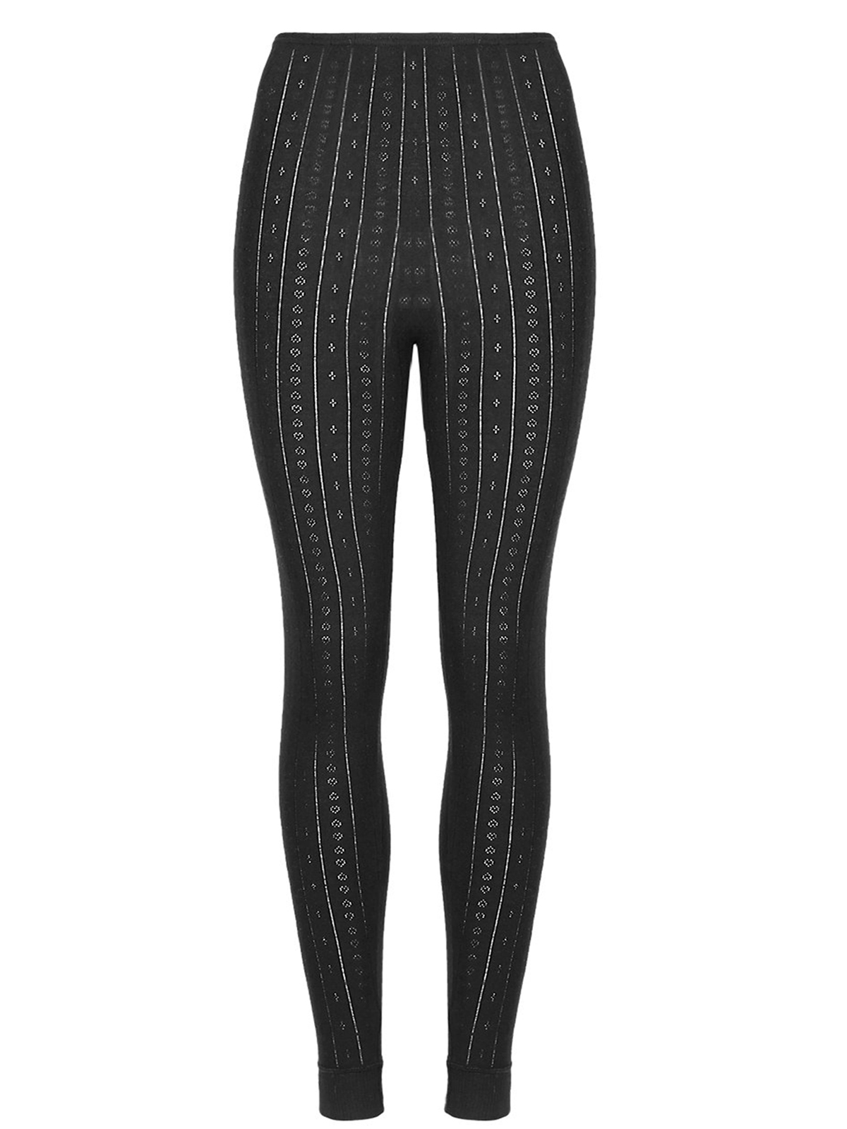 Marks and Spencer M&5 BLACK Thermal Ankle Length Leggings Size 12