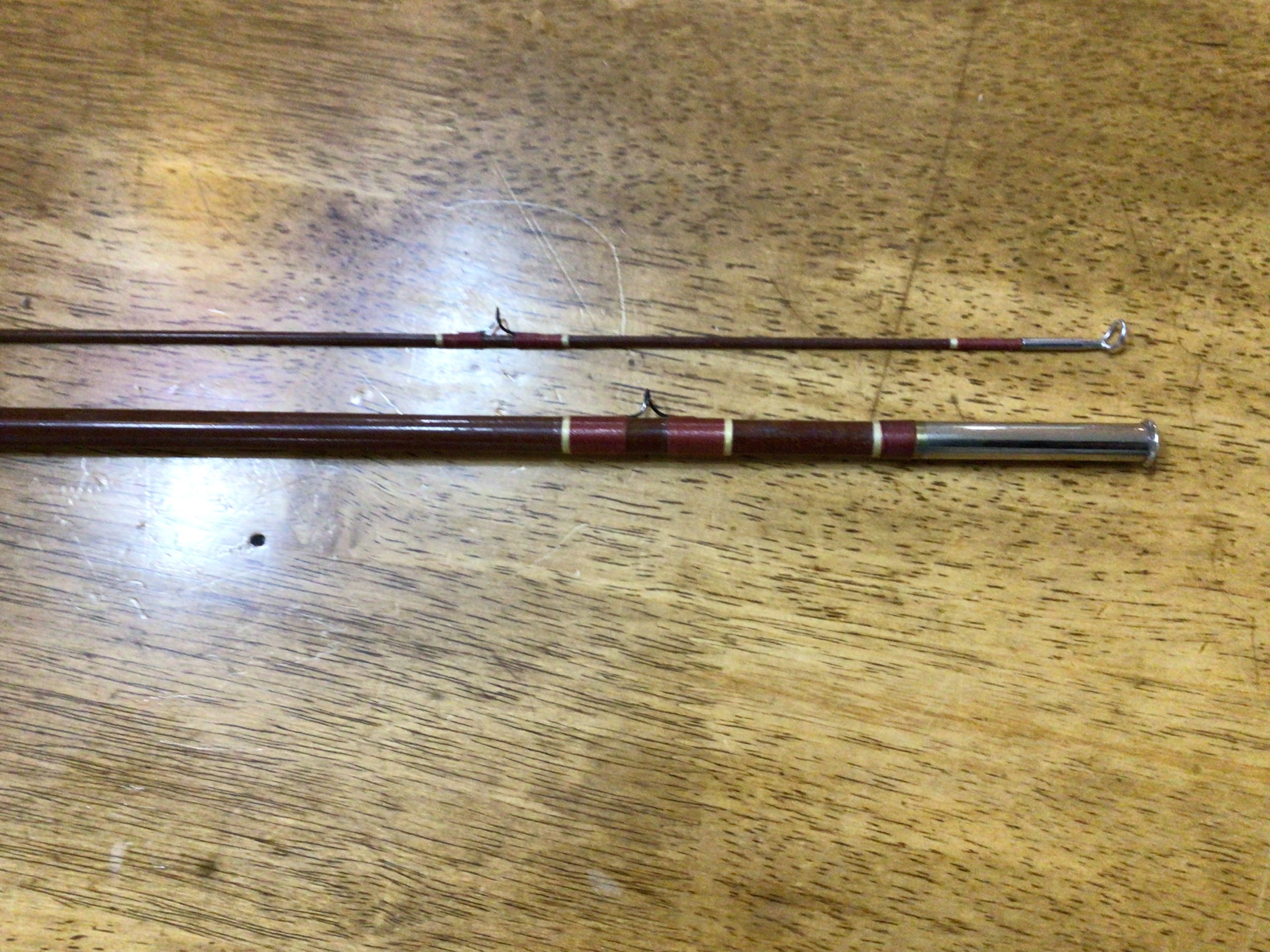 Wright&McGill Deluxe help Collecting Fiberglass Fly Rods Fiberglass