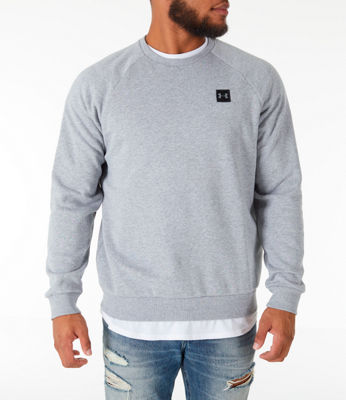 Men's Under Armour Rival Fleece Crewneck Sweatshirt Finish Line