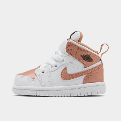 Girls' Toddler Air Jordan 1 Mid Casual Shoes Finish Line