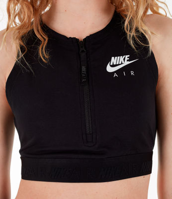 Women's Nike Air HalfZip Crop Top Finish Line