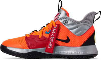 Boys' Big Kids' Nike PG 3 x NASA Basketball Shoes Finish Line