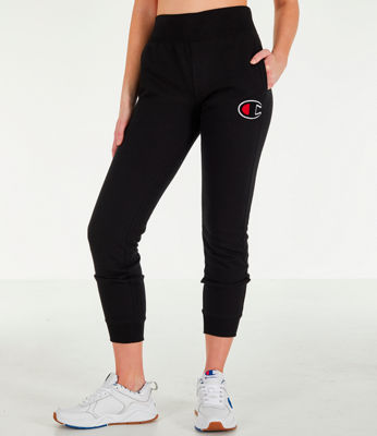 Women's Champion Reverse Weave Chenille Jogger Sweatpants Finish Line